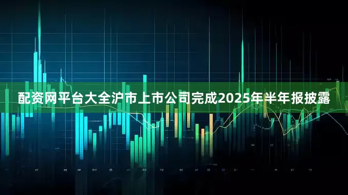 配资网平台大全沪市上市公司完成2025年半年报披露